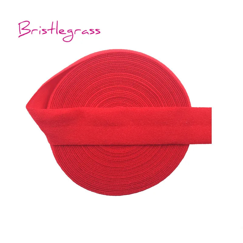 Premium Fold Over Elastic Band for Sewing, Hair Ties & DIY Crafts