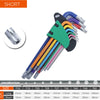 9-Piece Long Arm Hex Key Set (1.5–10 mm)