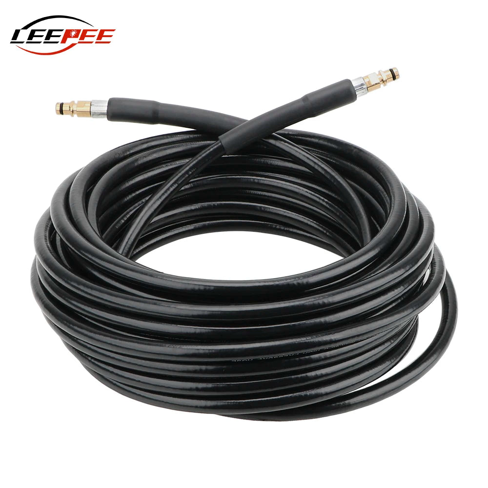 Heavy-Duty Pressure Washer Hose with Alloy Fittings