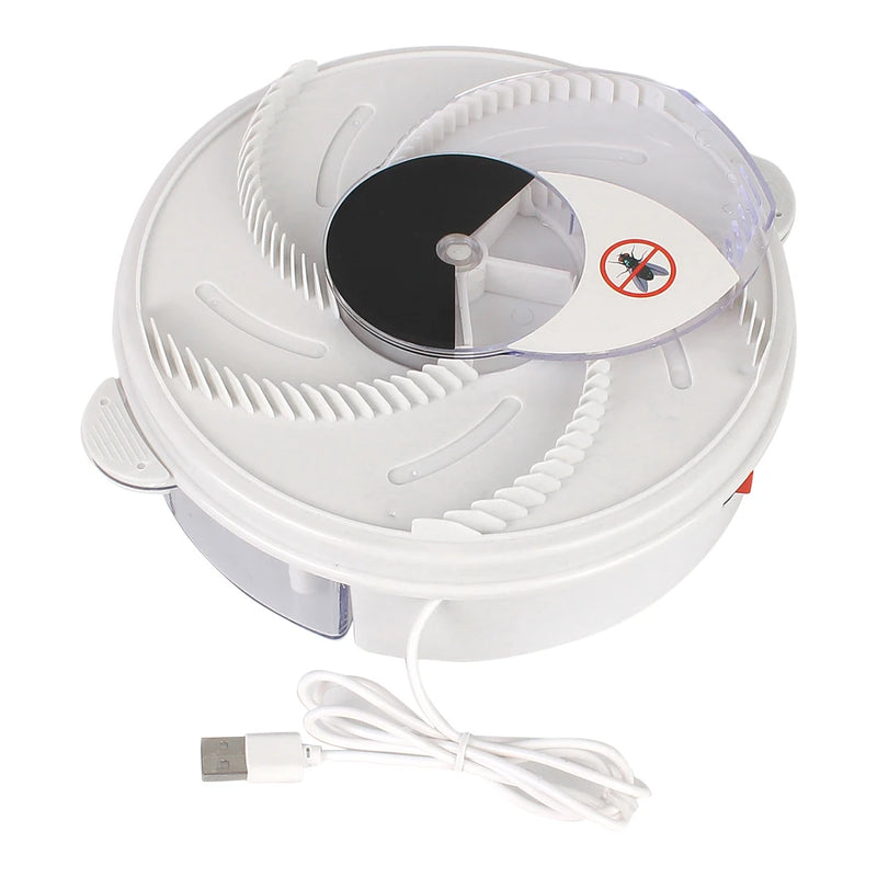 Trampa Eléctrica para Moscas con USB y Sistema de Cebo Atractante