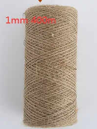 Natural Jute Twine Roll for Crafts, Decor & DIY Projects