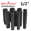 Heavy-Duty Impact Wrench Socket Set for Deep Reach Applications
