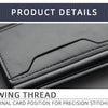 Carbon Fiber Mini RFID Blocking Wallet for Men