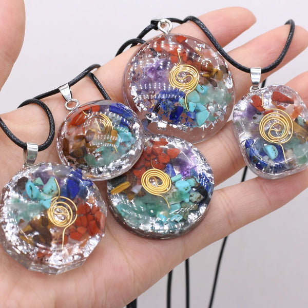 Chakra Energy Pendant Necklace