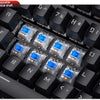 Retro Punk Mechanical Keyboard 104 Keys USB Wired RGB Backlit