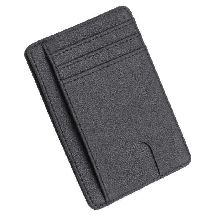 RFID Blocking Slim Leather Wallet for Men