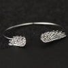 Verstellbares Silber Engel-Flügel-Armband
