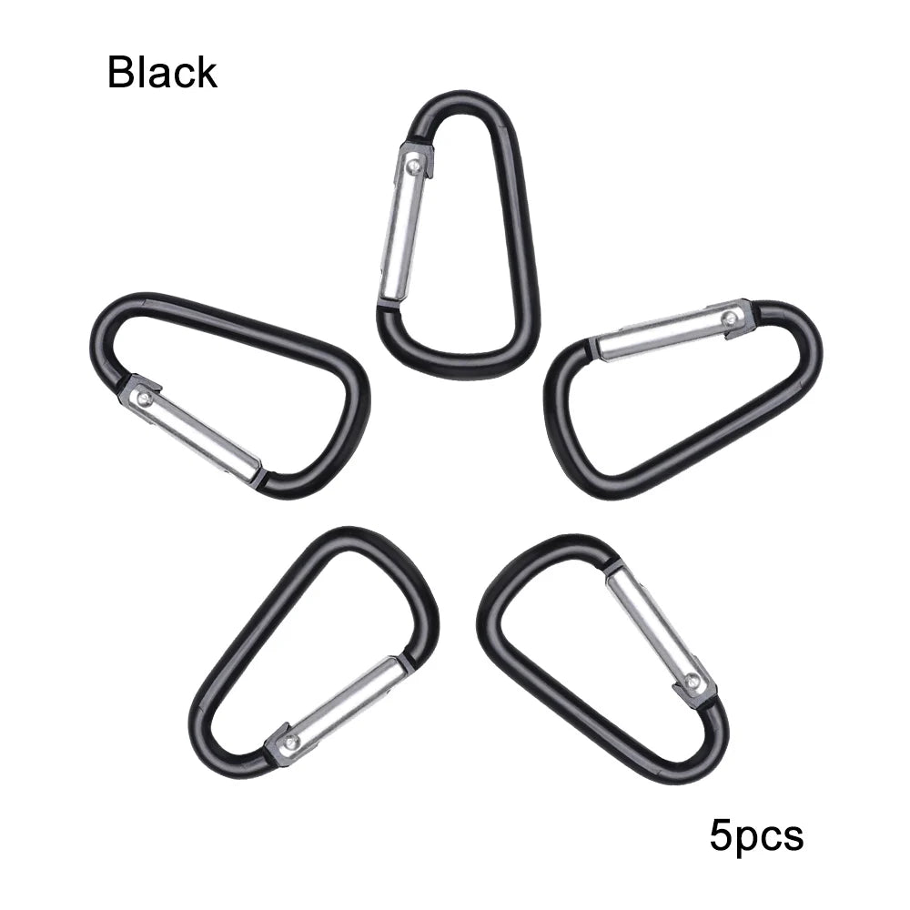 Aluminum Alloy Carabiner Clip for Keys, Gear, and Outdoor Gear