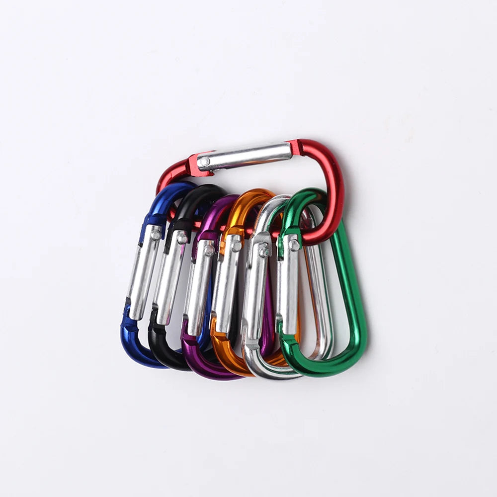Aluminum Alloy Carabiner Clip for Keys, Gear, and Outdoor Gear