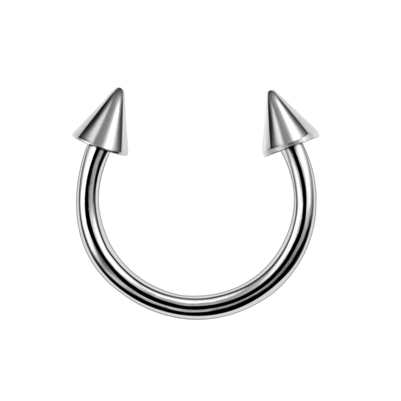 G23 Titanium Horseshoe Septum Ring