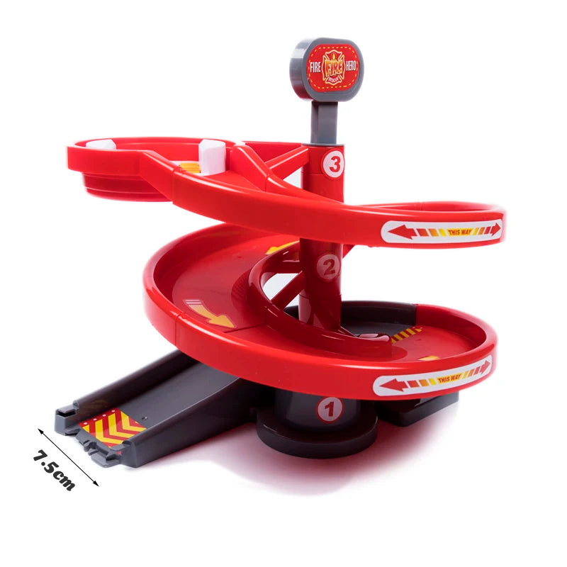 Glowing LED Race Track Set with Flexible DIY Track Pieces