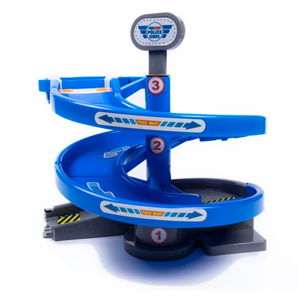 Glowing LED Race Track Set with Flexible DIY Track Pieces