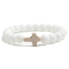 Bracelet en Pierre de Lave Naturel pour Hommes et Femmes