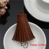 Faux Leather Tassel Fringe Craft Pendants (Set of 5)