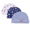 Soft Cotton Baby Hats for Newborns & Infants (0-6 Months)