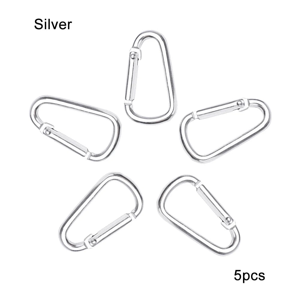 Aluminum Alloy Carabiner Clip for Keys, Gear, and Outdoor Gear