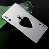 Poker Card Bottle Opener