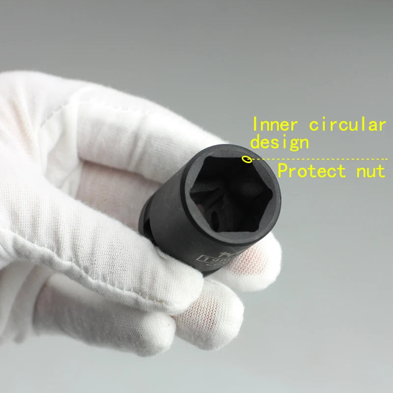 1/2-Inch Drive Impact Socket Set (6-Point, 10-32 mm)