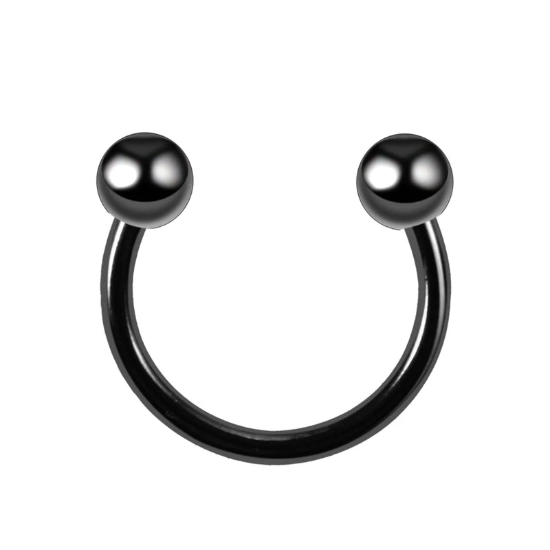 G23 Titanium Horseshoe Septum Ring