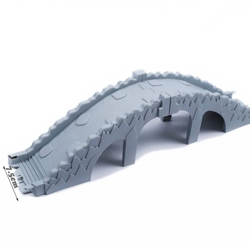 Glowing LED Race Track Set with Flexible DIY Track Pieces