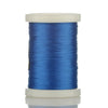A spool of blue braided polyester rod wrapping thread for guide tying and repairs.