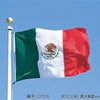 Mexico National Flag Banner - Durable Polyester