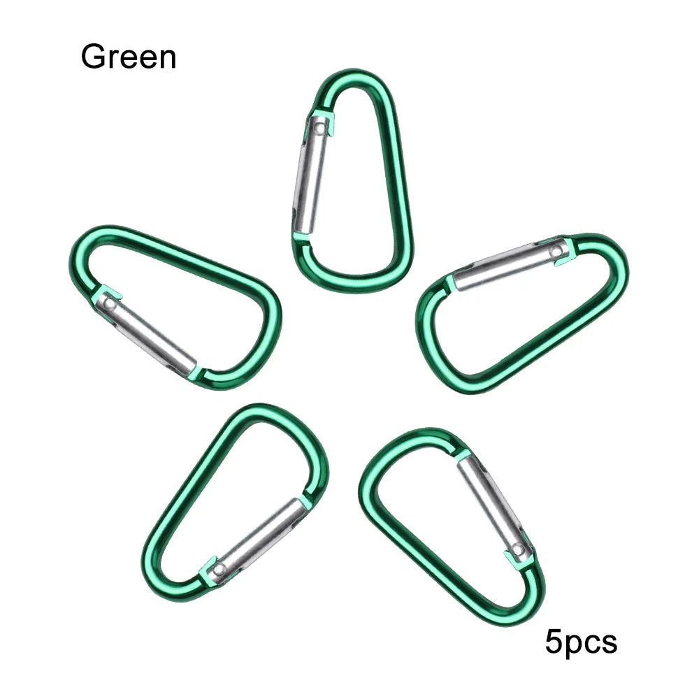 Aluminum Alloy Carabiner Clip for Keys, Gear, and Outdoor Gear