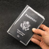 Transparent PVC Passport Cover with Card Slots