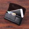 Leather Wallet Phone Case with Belt Clip