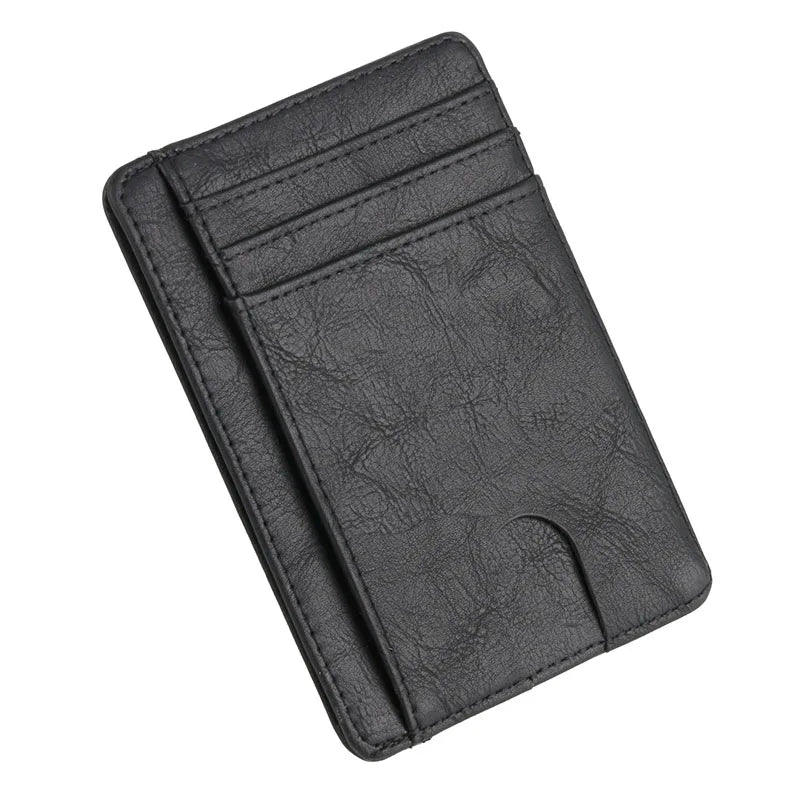 RFID Blocking Slim Leather Wallet for Men