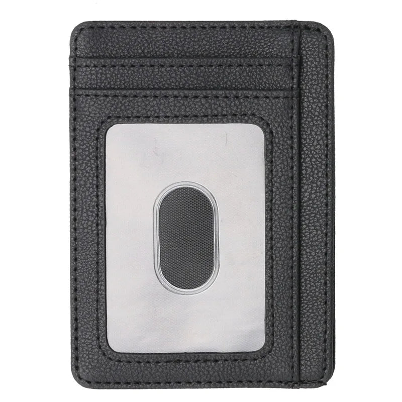 RFID Blocking Slim Leather Wallet for Men