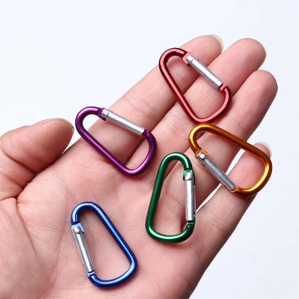 Aluminum Alloy Carabiner Clip for Keys, Gear, and Outdoor Gear
