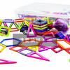 Magnetic Building Blocks with Storage Box – Portable STEM Toy Set