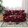 Stretch Floral Sofa Cover with Anti-Slip Grip