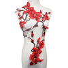 Plum Blossom Embroidery Patch Set for Sewing Projects