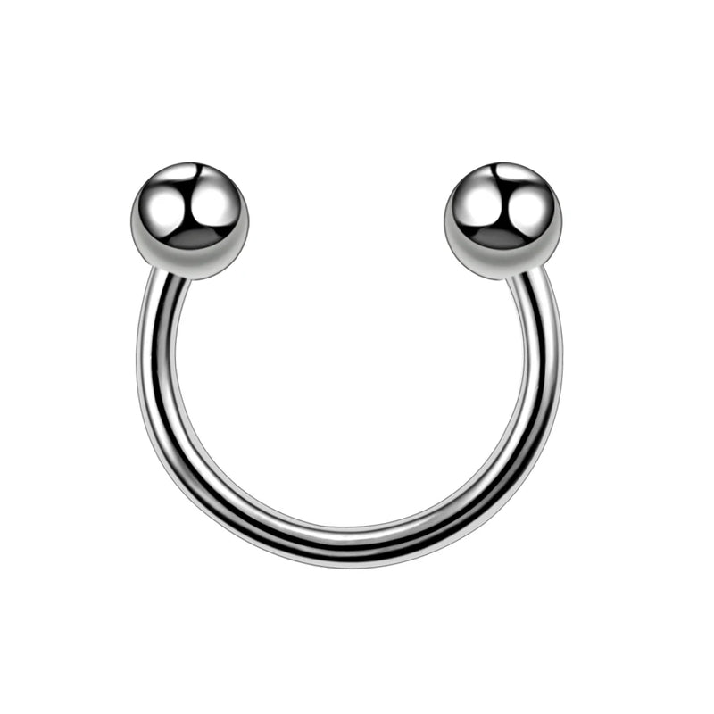 G23 Titanium Horseshoe Septum Ring