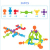 Silicone Suction Cup Building Blocks Set