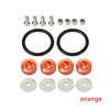 Billet Aluminum Quick Release Fasteners – Black Anodized, Universal Fit
