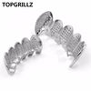 مجموعة أسنان ذهبية صلبة (Grillz)