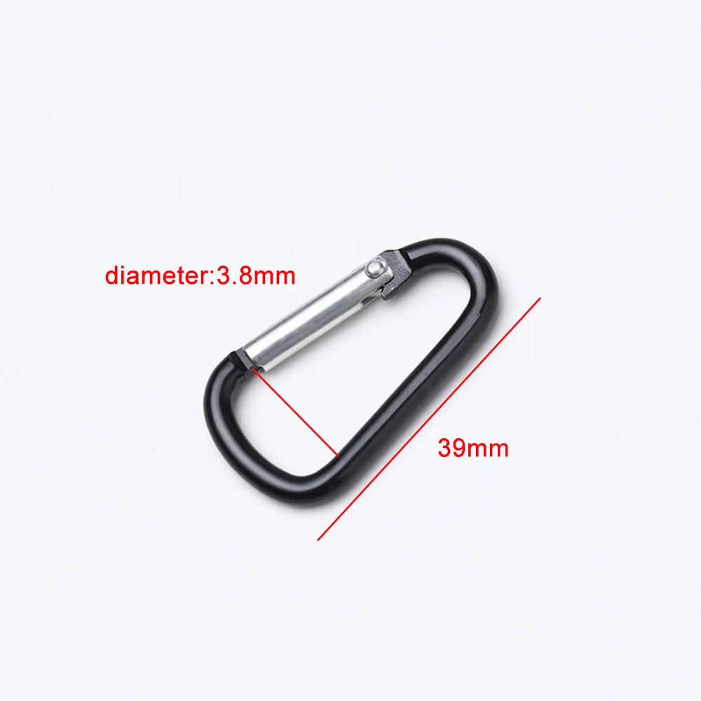 Aluminum Alloy Carabiner Clip for Keys, Gear, and Outdoor Gear