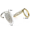 Crystal Crown Bowknot Nail Ring