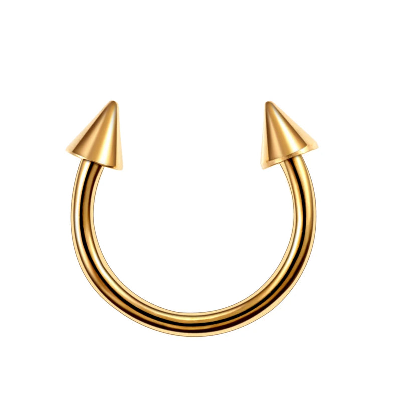 G23 Titanium Horseshoe Septum Ring