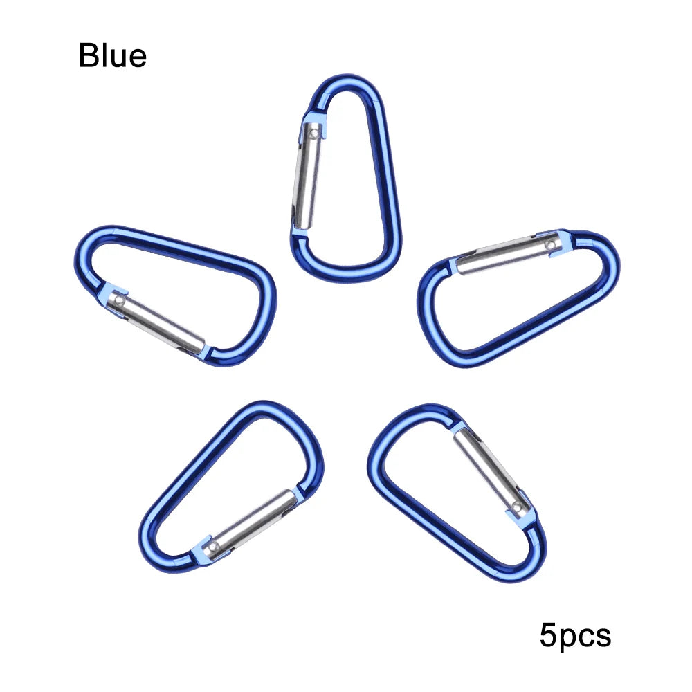 Aluminum Alloy Carabiner Clip for Keys, Gear, and Outdoor Gear