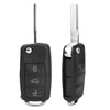 Replacement Flip Key Shell for Select VW Models