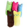Interactive Catnip Plush Cat Toy with Thumb Bite Design