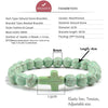 Bracelet en Pierre de Lave Naturel pour Hommes et Femmes