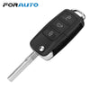 Replacement Flip Key Shell for Select VW Models
