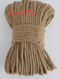 Natural Jute Twine Roll for Crafts, Decor & DIY Projects