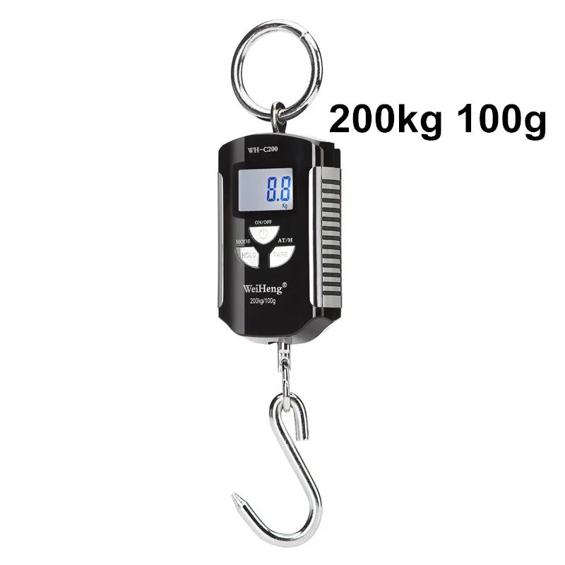 Heavy-Duty Digital Hanging Scale with Big LCD Display
