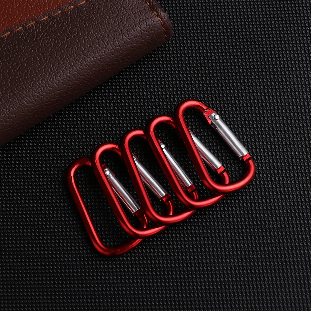 Aluminum Alloy Carabiner Clip for Keys, Gear, and Outdoor Gear